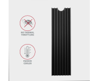 Axagon CLR-M2L6, aluminiowy pasywny radiator dla M.2 2280 SSD, 6 mm - 1353443 - zdjęcie 3